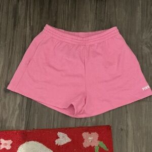 PINK Victoria's Secret Soft Pink Terry Lounge Shorts